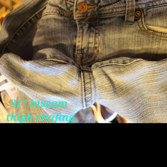 Seven7 Women's Size 28 Medium Wash Denim Blue Jean 31" Inseam - Picture 4 of 4